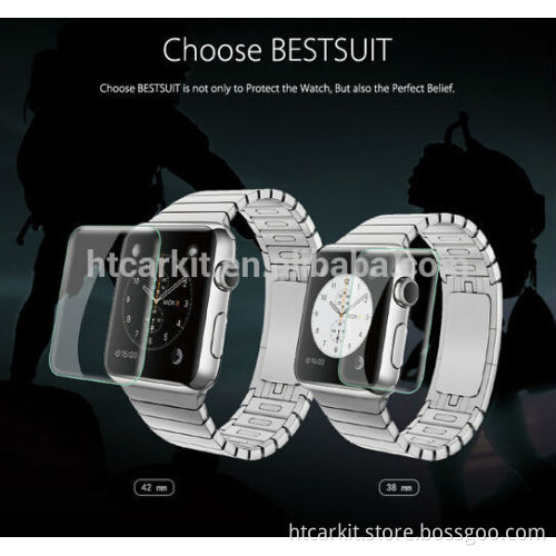 Factory supply tempered glass screen protector for apple watch screen film